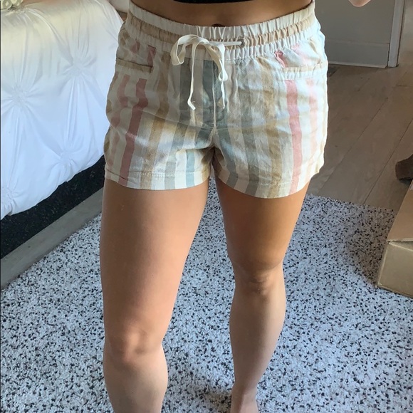 GAP Pants - Gap Striped Shorts